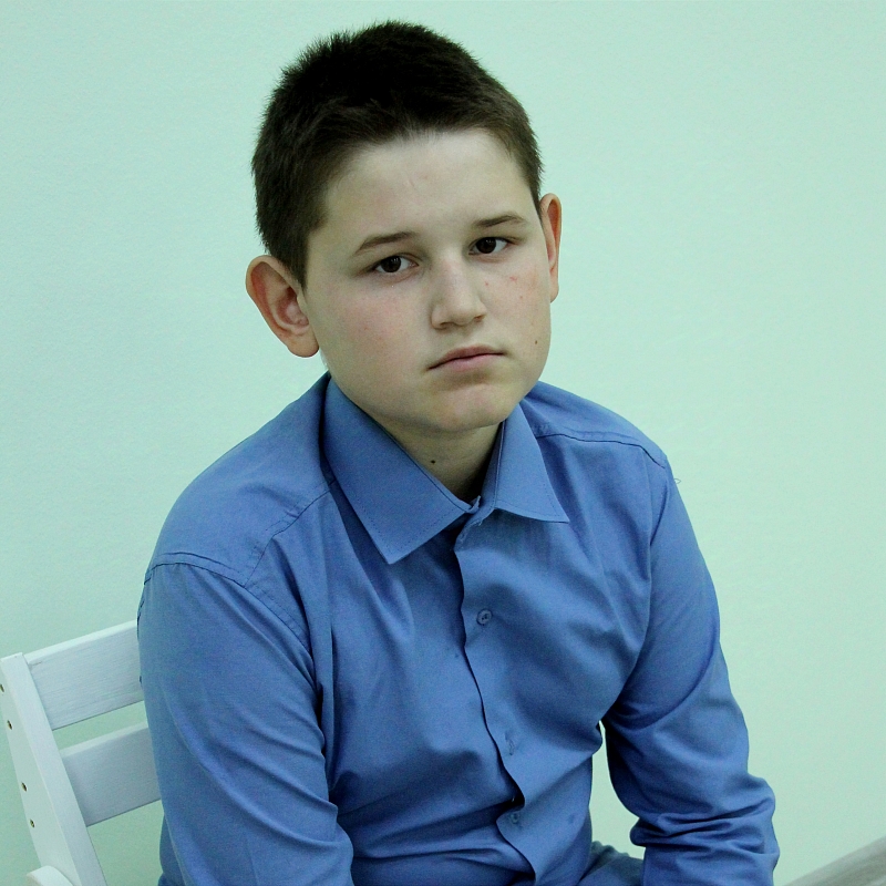 Максим К., родился в июле 2010 года