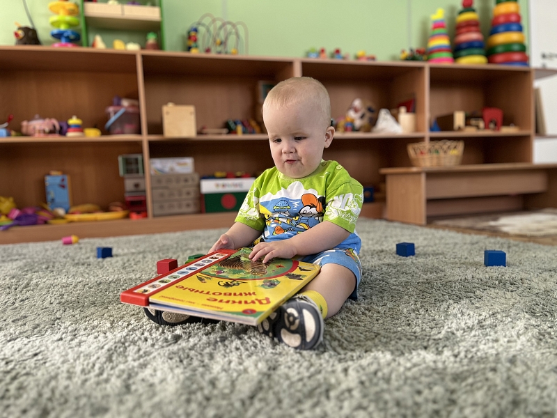 Виктор М., родился в июле 2022 года